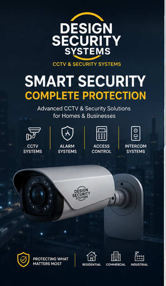 A picture of Design Security Systems- Security installation solutions in Northern Ireland.